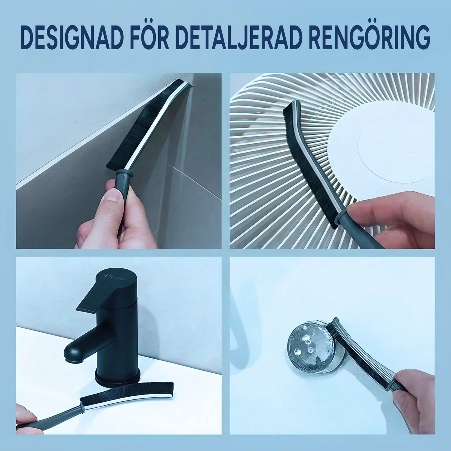 LINOVA FogBorste™ + GRATIS E-bok Med Naturliga Rengöringsrecept